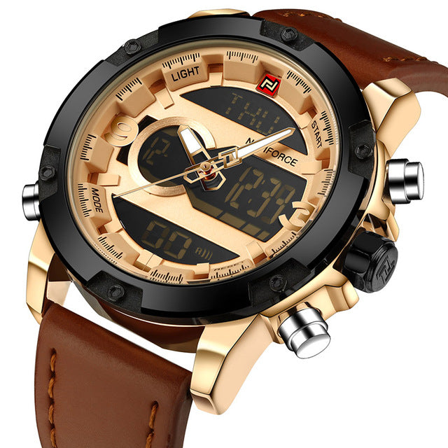 Military Style Luxury Quartz Watch