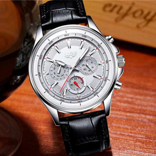 Very Elegant style Mens Watch, with a touch of uniqueness upon your wrist! 50% off!